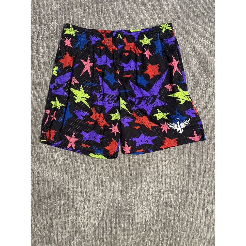 PUMA x LaMelo Ball Star Vision AOP 7" Basketball Shorts 632436 01 size XL